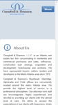 Mobile Screenshot of campbellandbrannon.com